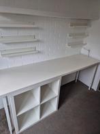 IKEA Bureau 190cm - Wit met 5 poten, Ophalen, Gebruikt, Bureau