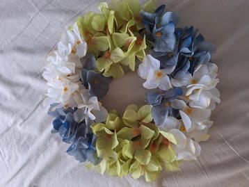 Krans Kunst Hortensia  beschikbaar voor biedingen