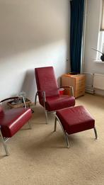 Harvink club fauteil, Huis en Inrichting, Fauteuils, Ophalen, Zo goed als nieuw, Leer, 50 tot 75 cm
