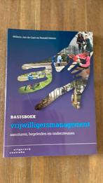 Basisboek vrijwilligersmanagement - nieuw, Boeken, Studieboeken en Cursussen, Ophalen of Verzenden, Nieuw, Willem-Jan de Gast; Ronald Hetem