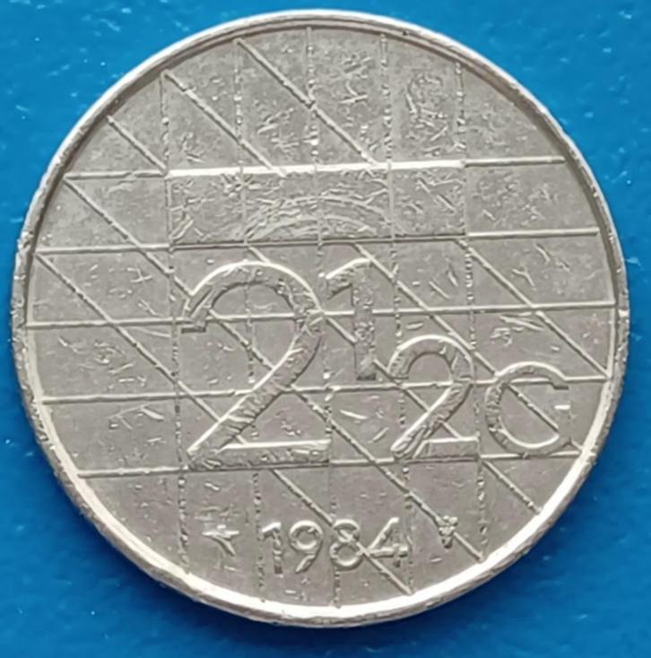 2 1/2 gulden 1984 - Beatrix, Postzegels en Munten, Munten | Nederland, 2½ gulden, Koningin Beatrix, Verzenden