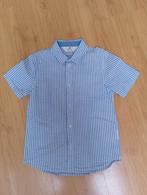 H&M blauw wit gestreept zomer blouse maat 128, H&M, Overhemd of Blouse, Ophalen of Verzenden, Zo goed als nieuw
