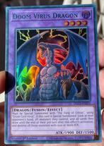 Yu-Gi-Oh! Doom Virus Dragon DLCS 1st Edition !, Verzenden, Zo goed als nieuw, Losse kaart, Foil