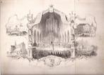 Haarlem Muziekfeest te Haarlem Junij 1850, Antiek en Kunst, Kunst | Etsen en Gravures, Ophalen of Verzenden
