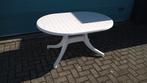 Hartman Tuintafel - Wit, Ophalen, Gebruikt, Ovaal, Plastic
