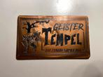 kermis penning geister tempel brons, Verzenden, Nieuw