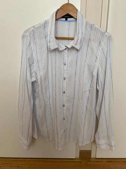 Leuke blouse One Touch maat 44, Kleding | Dames, Blouses en Tunieken, Zo goed als nieuw, Maat 42/44 (L), Wit, Ophalen of Verzenden