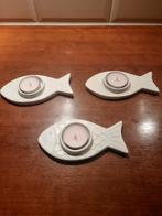 Riviera Maison Classic Fish Votive Vis, Overige materialen, Wit, Nieuw, Ophalen of Verzenden