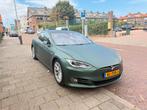 Tesla Model S 90D 2016 -422 PK - no free charge!, Auto's, Automaat, Zwart, Model S, Leder