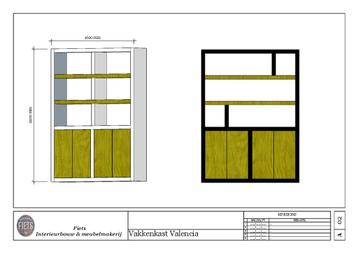 Actie kast | Vakkenkast | open vakkenkast Valencia beschikbaar voor biedingen