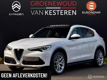 Alfa Romeo Stelvio 280pk Q4 Veloce I Pano I Navi I Leder I beschikbaar voor biedingen