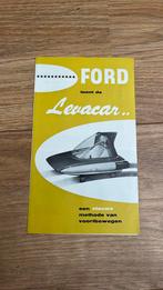 Ford Levacar, Boeken, Auto's | Folders en Tijdschriften, Ophalen of Verzenden, Ford