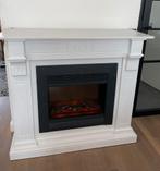 Prachtige sfeerhaard inc. regelbare verwarming 115x105x38 cm, Ophalen, Zo goed als nieuw, Vrijstaande haard