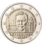 2 euro Luxemburg “25 jaar Troon Groothertog Henri’ UNC 2025, Verzenden, Luxemburg, 2 euro, Losse munt