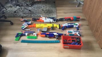 Collectie NERF geweren beschikbaar voor biedingen