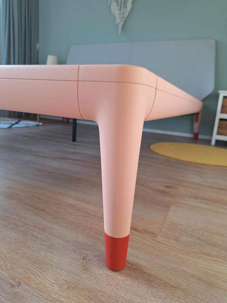 Auping Essential hoog bed, spiraalbodems en matrassen,, Huis en Inrichting, Slaapkamer | Bedden, Zo goed als nieuw, Tweepersoons