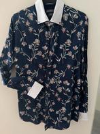 Overhemd man angelo litrico slim fit maat m 39-40, Ophalen of Verzenden, Zo goed als nieuw, Blauw, Halswijdte 39/40 (M)