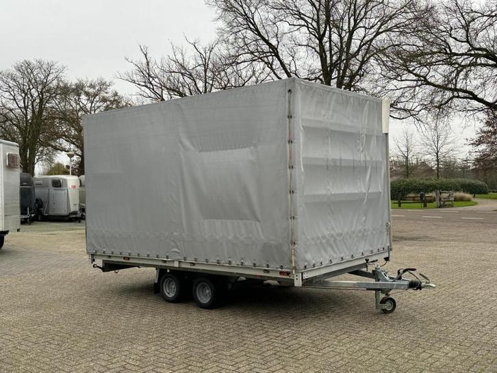 Sallas Gesloten Zeilaanhangwagen, Auto diversen, Aanhangers en Bagagewagens, Gebruikt