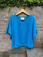 ABSOLUT CASHMERE turkuoois trui M- 'one size- TIEN concepts, Maat 38/40 (M), TIEN concepts, -, -