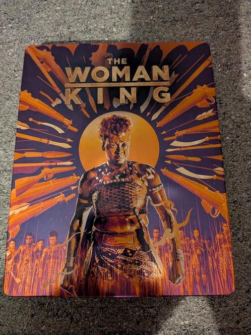The Woman King - 4k UHD Steelbook Blu-ray - z.g.a.n., Cd's en Dvd's, Blu-ray, Zo goed als nieuw, Ophalen of Verzenden