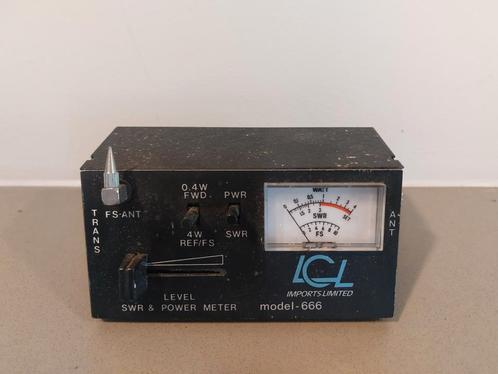 LCL model-666 SWR & Power Meter, Doe-het-zelf en Verbouw, Meetapparatuur, Gebruikt, Ophalen of Verzenden