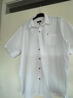 Wit heren overhemd - 1x gedragen, Kleding | Heren, Overhemden, Ophalen of Verzenden, Gedragen, Wit
