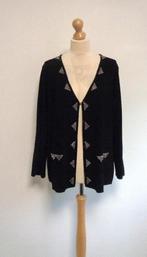 vest bcbg met steentjes, Verzenden, Trui of Vest, Zo goed als nieuw, Zwart