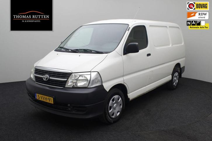 Toyota HiAce 2.5 D-4D KWB Comfort 2012 EURO 5 | Airco | Trek, Auto's, Bestelauto's, Bedrijf, Te koop, ABS, Airbags, Airconditioning