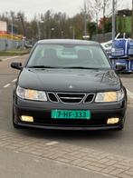 Saab 9-5 2.0 T AUT 2005 Zwart nap 1. eigenaar apk nieuw, Auto's, Saab, 1800 kg, Zwart, 4 cilinders, 1505 kg