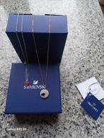 Swarovski Kettingen Set hart hanger / hartje, Ophalen of Verzenden, Zo goed als nieuw, Zilver, Overige materialen