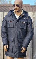 PME Legend "Camou Pilot" zwarte winterjas / Parka (M) zgan