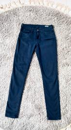 Donkerblauwe skinny broek Blue Ridge denim 27x32, Blue Ridge denim, Blauw, Ophalen of Verzenden, Zo goed als nieuw