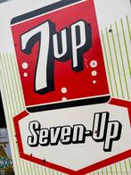 Oud 7up reclamebord - verzamelobject of decoratie, Reclamebord, Gebruikt, ., Ophalen of Verzenden