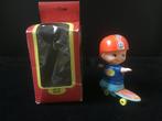 Vintage 1979 TOMY Kid-A-Long Wind Up Skateboard, Ophalen of Verzenden, Nieuw