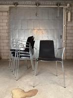 4X Akaba Gorka Stoel By Jorge Pensi, Ophalen, Gebruikt, Zwart, Stof