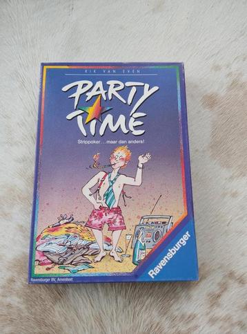 Party time "strippoker" spel (nieuw), uit 1991 beschikbaar voor biedingen