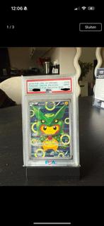 Poncho Pikachu Rayquaza #230/XY-P PSA 9, Hobby en Vrije tijd, Ophalen of Verzenden, Zo goed als nieuw, Losse kaart, Foil