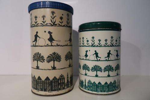 Vintage Tomado voorraad blik, Verzamelen, Blikken, Gebruikt, Overige, Overige merken, Ophalen of Verzenden