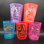 Traktatie beker thema / naam (gepersonaliseerd), Ophalen of Verzenden, Nieuw