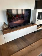 Wandplank 180x40 past perfect ip besta, Ophalen, Natural, 150 tot 200 cm, Eikenhout