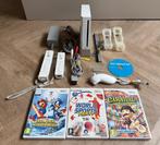 Nintendo Wii, Spelcomputers en Games, Ophalen of Verzenden, Zo goed als nieuw, Met 2 controllers, Met games