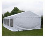 Partytent, statafels, verlichting, verwarming huren, Ophalen of Verzenden, Gebruikt, Verjaardag
