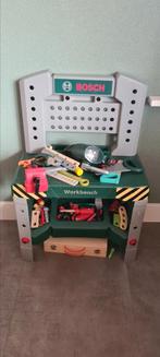 Bosch werkbank speelgoed, Kinderen en Baby's, Speelgoed | Educatief en Creatief, Ophalen of Verzenden, Zo goed als nieuw
