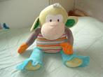 HAPPY HORSE AAP MONKEY MO GROOT VELOURS VEELKLEURIG GEBREID, Ophalen of Verzenden, Nieuw, Overige typen