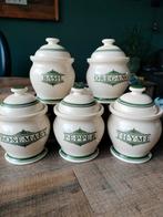 Kruidenpotjes naar Victoriaans ontwerp, Ophalen of Verzenden, Zo goed als nieuw, Overige materialen, Pot, Bus of Blik