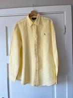 Linnen dames blouse van Polo Ralph Lauren, relaxed fit xxl, Verzenden, Zo goed als nieuw, Maat 46/48 (XL) of groter, Blauw