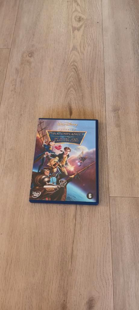 Disney dvd Piratenplaneet De schat van kapitein Flint, Cd's en Dvd's, Dvd's | Tekenfilms en Animatie, Zo goed als nieuw, Europees