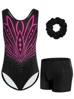 Turnpakje turnbroekje zwart 110 116 122 128 134 140 146 152, Zwart, Nieuw, Ophalen of Verzenden, Turnpak(je)