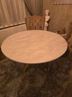 Eet tafel en salontafels, wit marmer bladen, Huis en Inrichting, Tafels | Salontafels, Ophalen, Rechthoekig, 50 tot 100 cm, Minder dan 50 cm