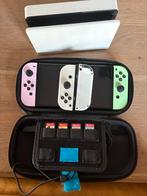 Nintendo Switch OLED - Zo Goed Als Nieuw, Spelcomputers en Games, Online, Overige genres, 1 speler, Ophalen of Verzenden